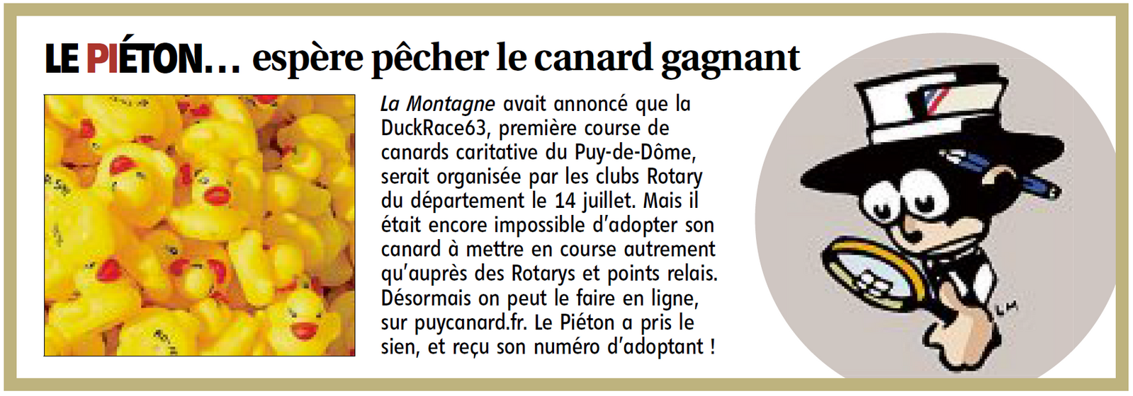 Article PuyCanard La Montagne 20190318